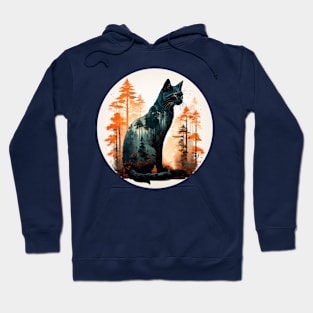 forest cat Hoodie